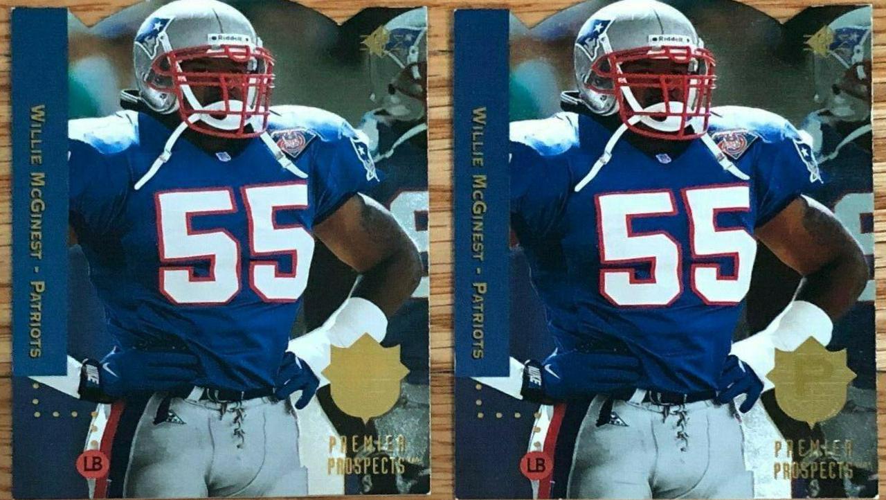 Willie McGinest [Foil Die Cut] #4