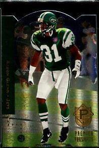 Aaron Glenn [Foil Die Cut] #9