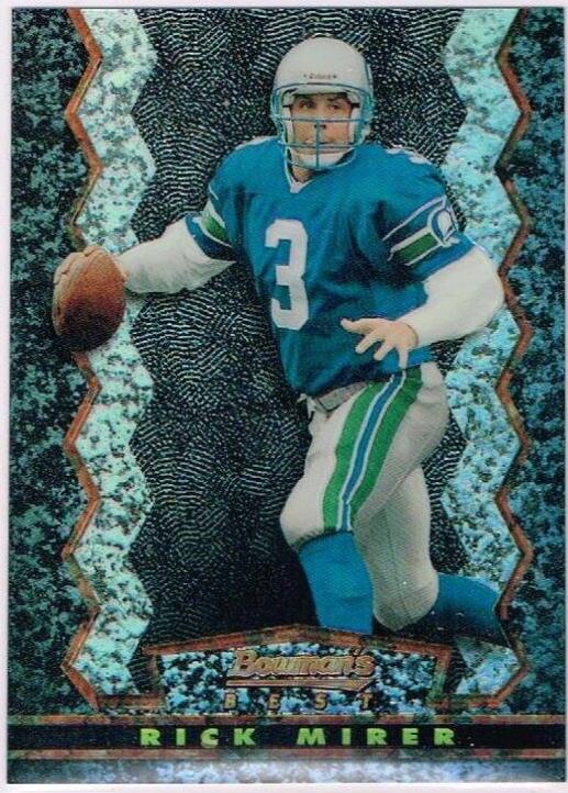 Rick Mirer [Black Refractor] #6