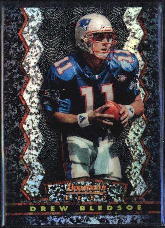 Drew Bledsoe [Black Refractor] #10