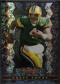 Brett Favre [Black Refractor] #12