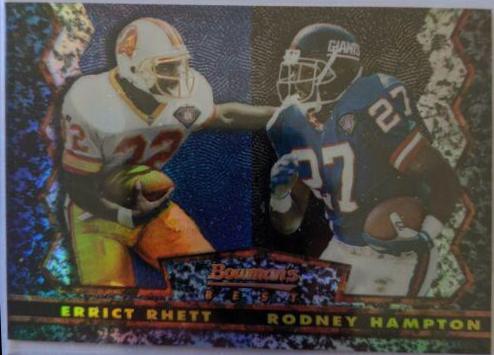 Errict Rhett, Rodney Hampton [Refractor] #24