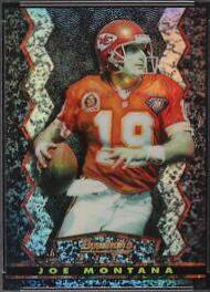 Joe Montana [Black Refractor] #17