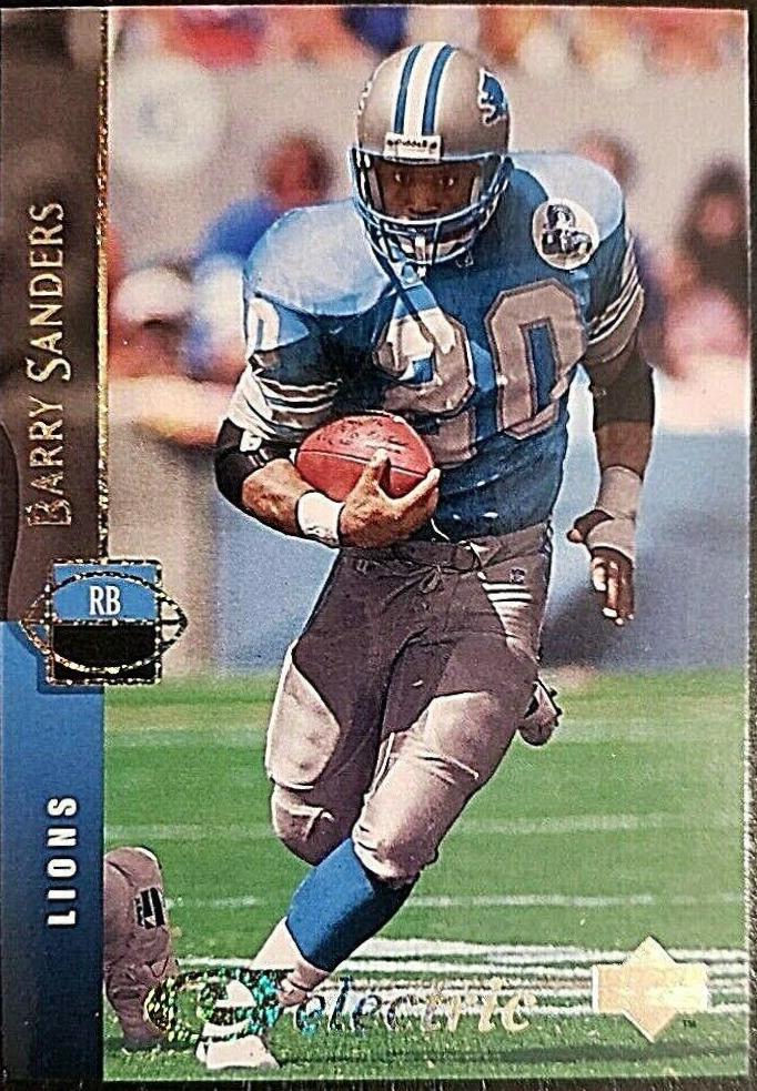 Barry Sanders [Electric Gold] #129