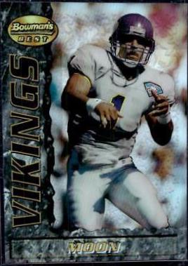 Warren Moon [Black Refractor] #46