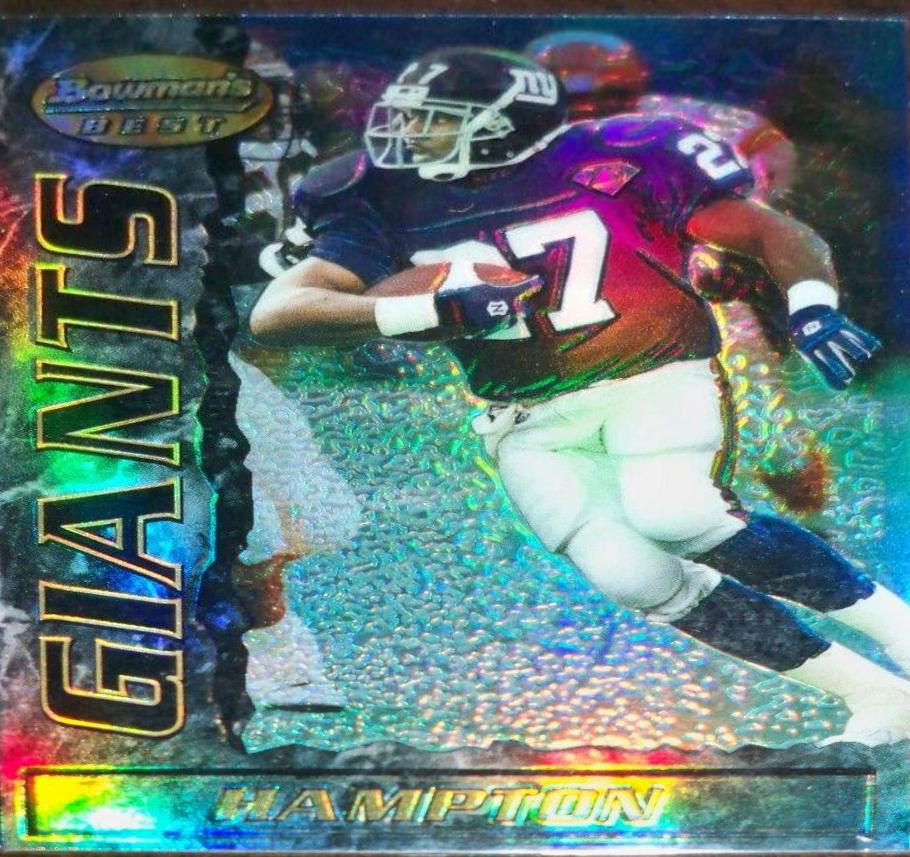 Rodney Hampton [Black Refractor] #51