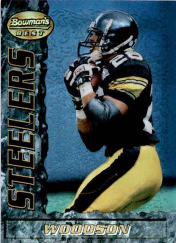 Rod Woodson [Black Refractor] #56