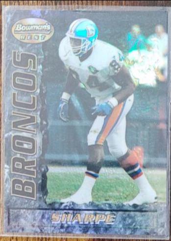 Shannon Sharpe [Black Refractor] #69