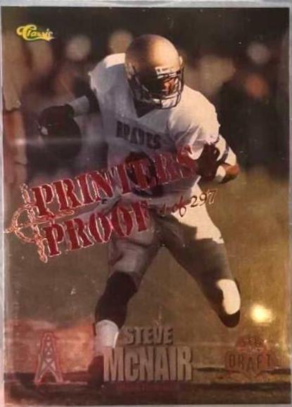 Steve McNair [Printer's Proof Silver] #69