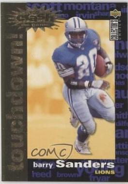 Barry Sanders [Gold Touchdown] #C14