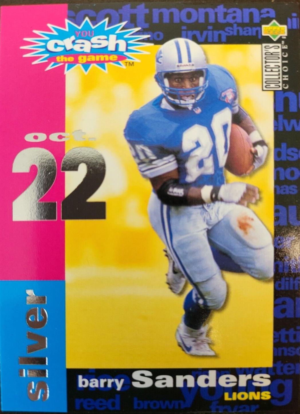 Barry Sanders [Silver Oct 22] #C14