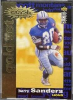 Barry Sanders [Gold Exchange] #C14