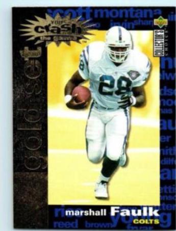 Marshall Faulk [Gold] #C19