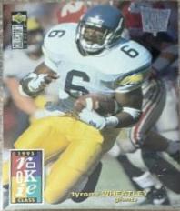 Tyrone Wheatley [Player's Club Platinum] #14