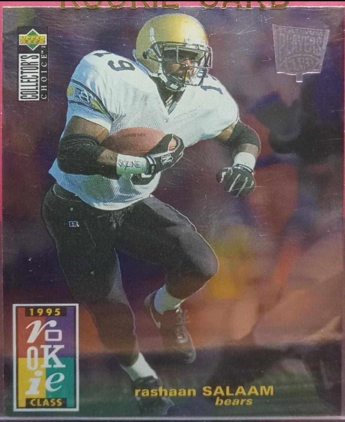 Rashaan Salaam [Player's Club Platinum] #18