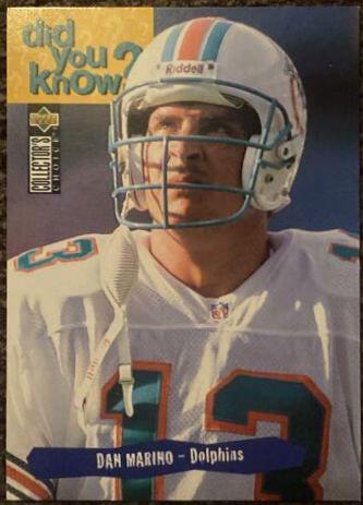 Dan Marino [Player's Club Platinum] #39