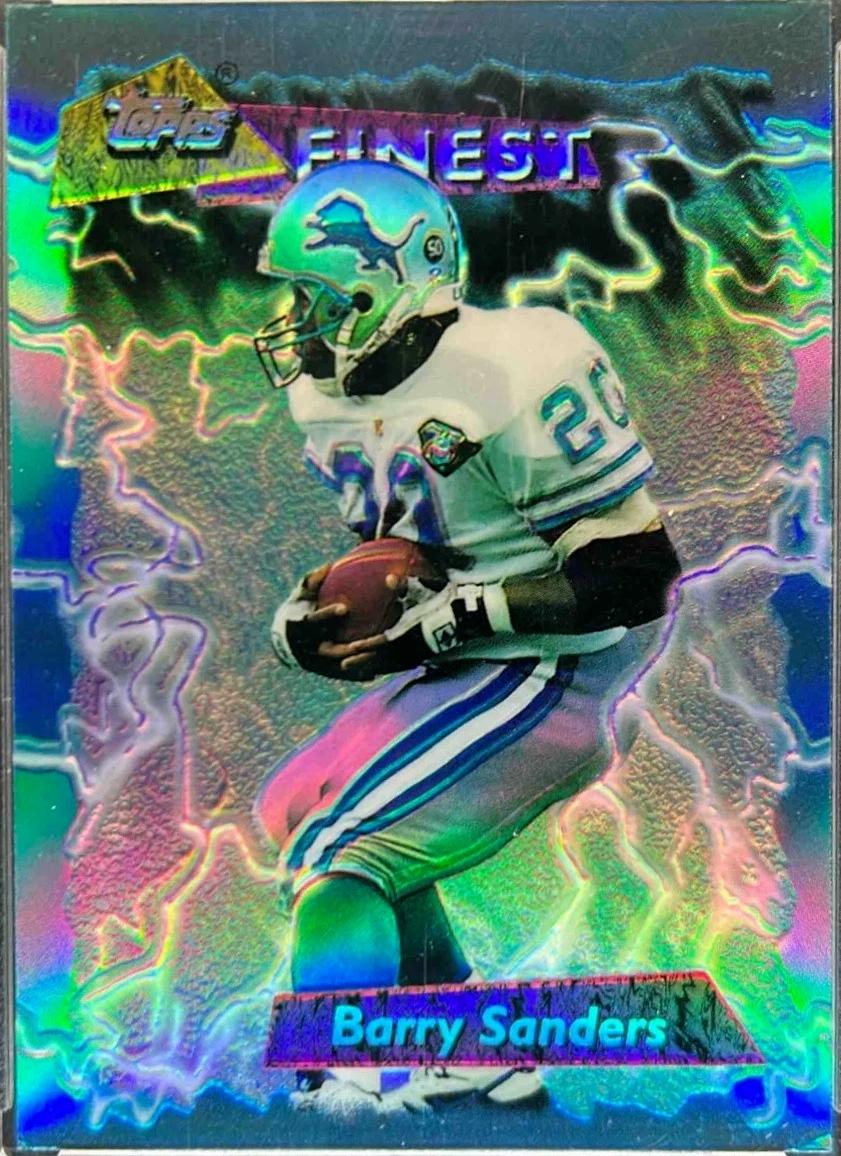 Barry Sanders [Refractor] #166