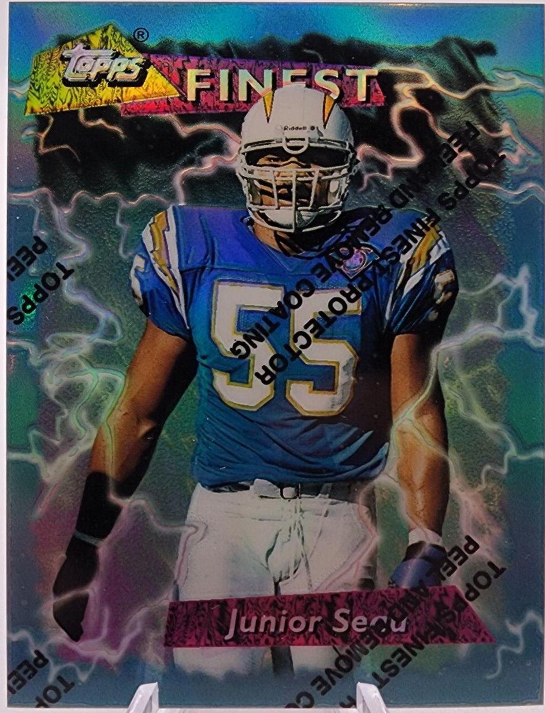 Junior Seau [Refractor w/ Coating] #171