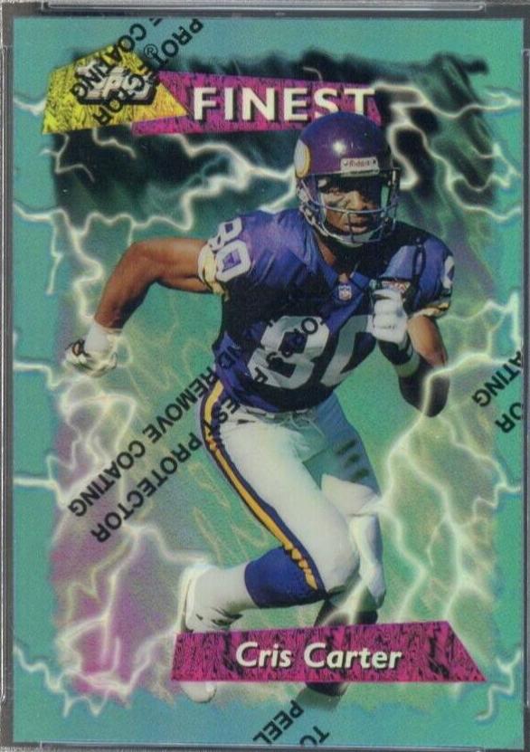 Cris Carter [Refractor w/ Coating] #176