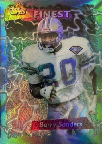 Barry Sanders [Refractor] #250