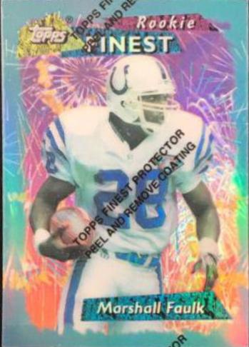 Marshall Faulk [Refractor] #125