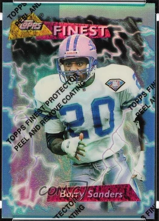 Barry Sanders [Refractor w/ Coating] #250