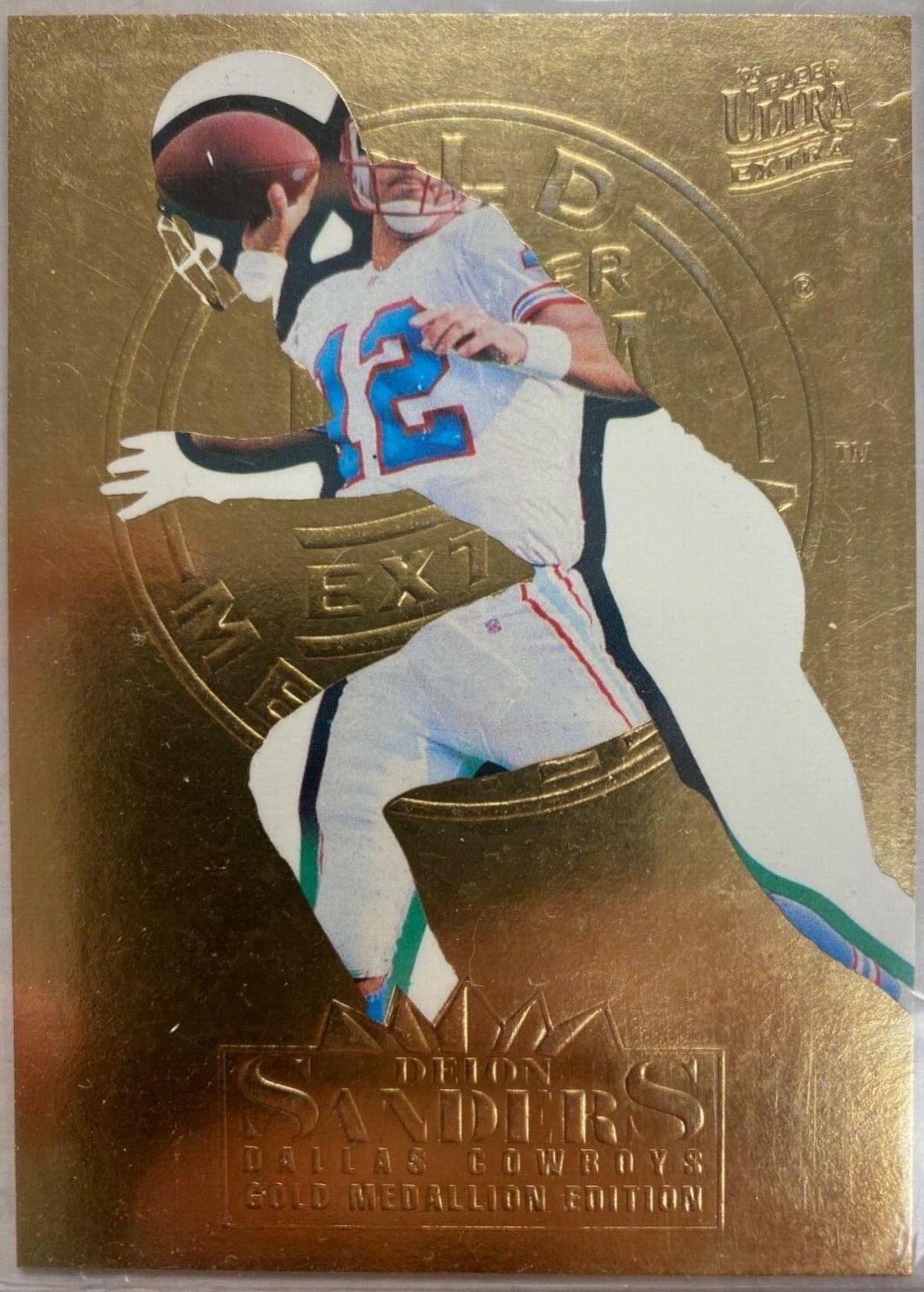 Deion Sanders [Gold Medallion] #365