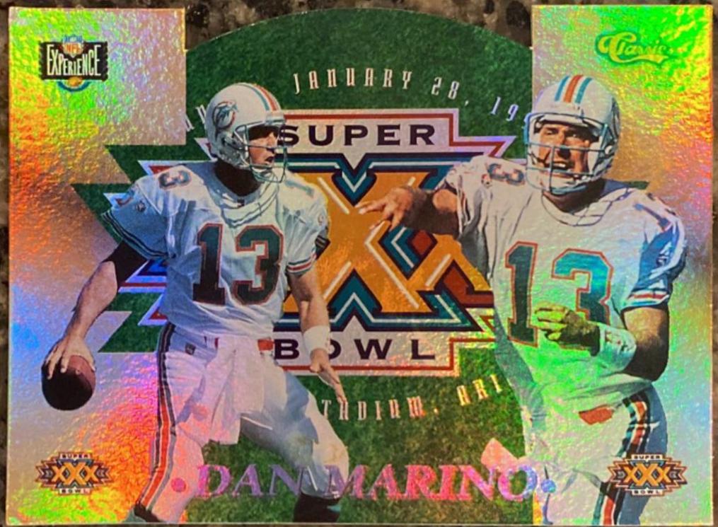 Dan Marino [Super Bowl XXX Die Cut Interactive] #2C