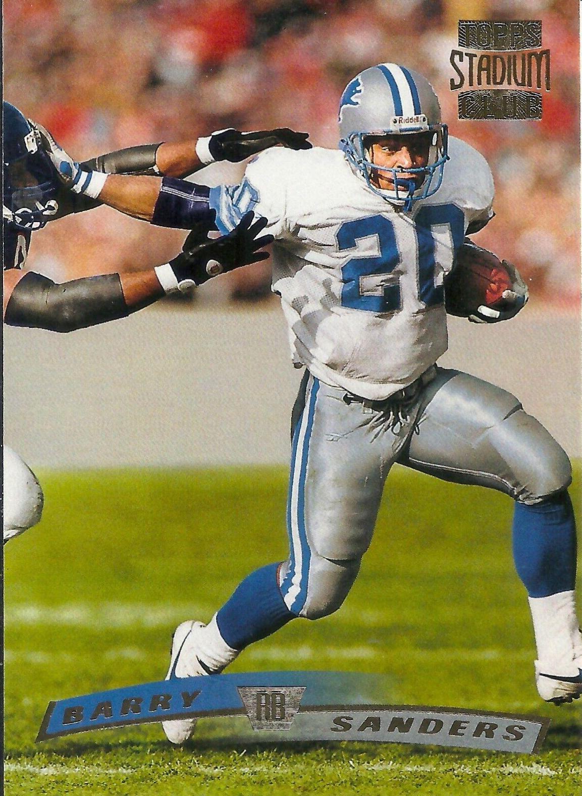 Barry Sanders [Match Proof] #120
