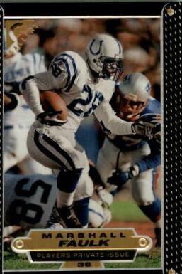 Marshall Faulk [Player's Private Issue] #36