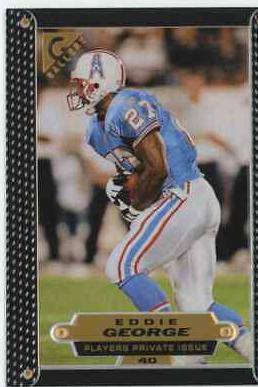 Eddie George [Player's Private Issue] #40