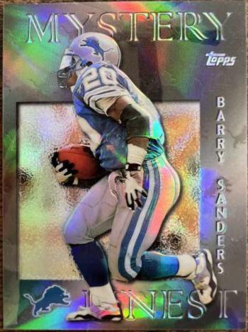 Barry Sanders [Silver Refractor] #M1