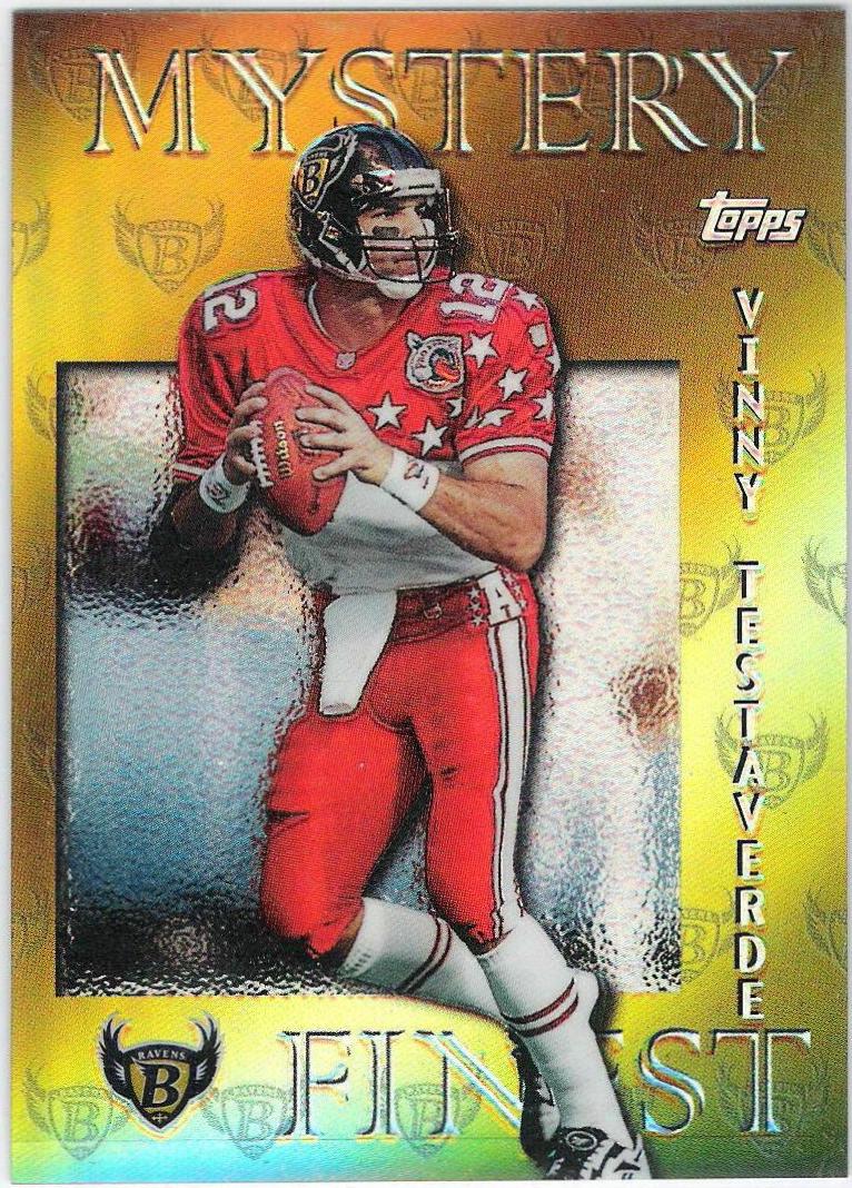 Vinny Testaverde [Gold Refractor] #M13