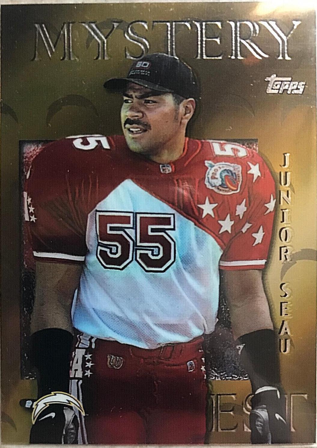 Junior Seau [Gold Refractor] #M11