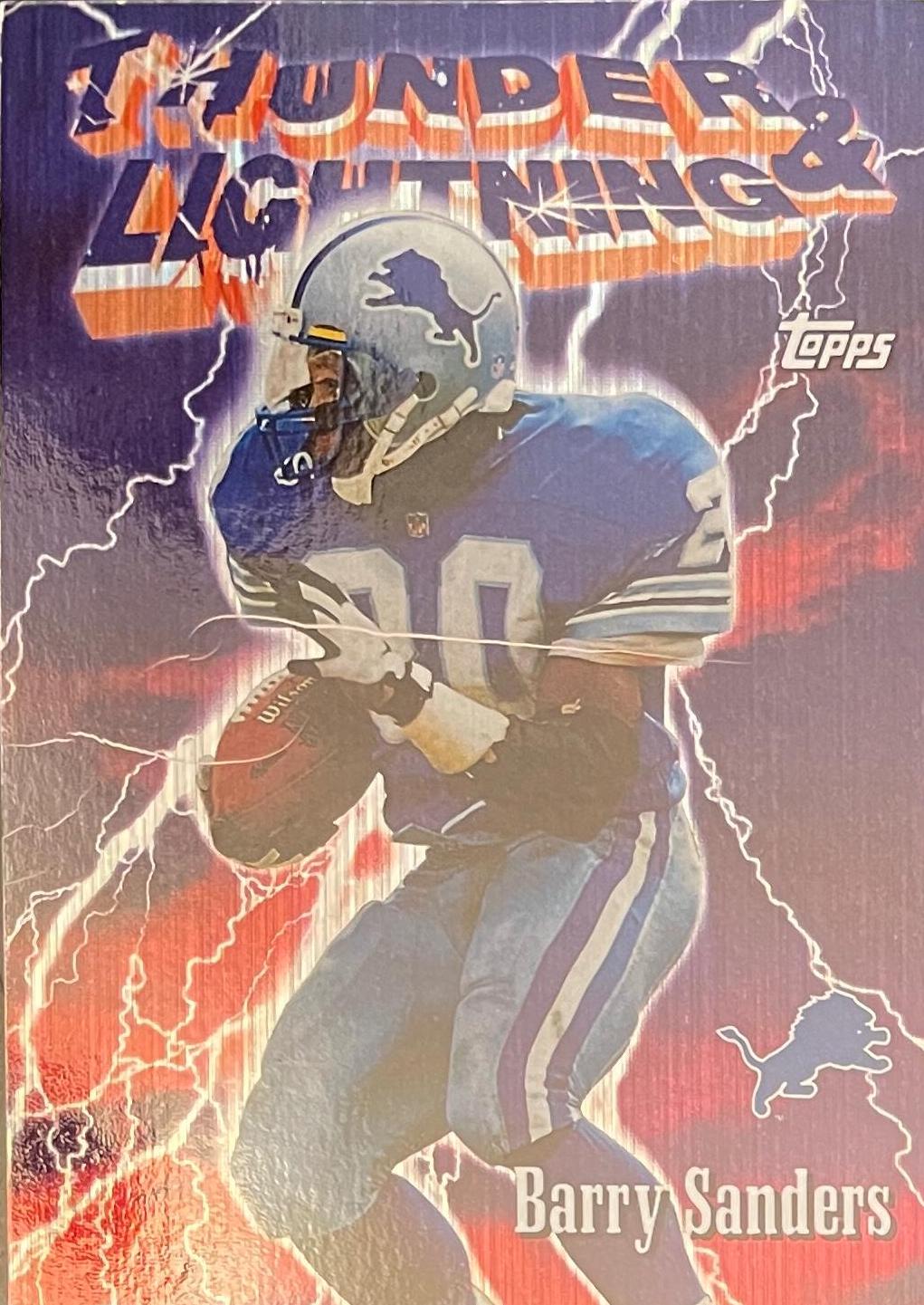 Barry Sanders [Thunder & Lightning] #6