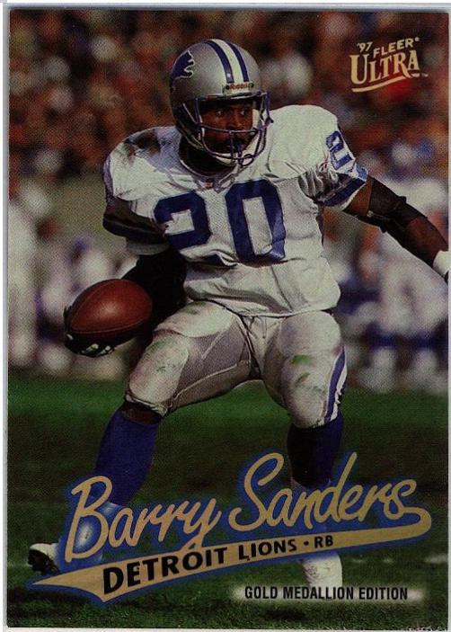 Barry Sanders [Gold Medallion] #G45