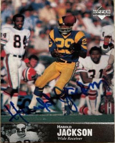 Harold Jackson [Autograph] #AL-118