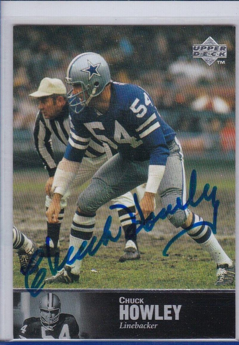 Chuck Howley [Autograph] #AL-117