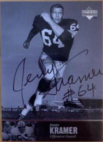 Jerry Kramer [Autograph] #AL-127