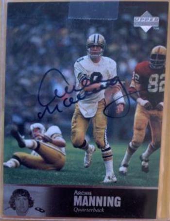 Archie Manning [Autograph] #AL-133