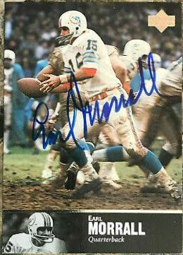 Earl Morrall [Autograph] #AL-143