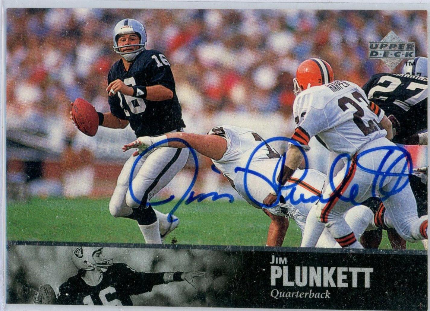 Jim Plunkett [Autograph] #AL-155