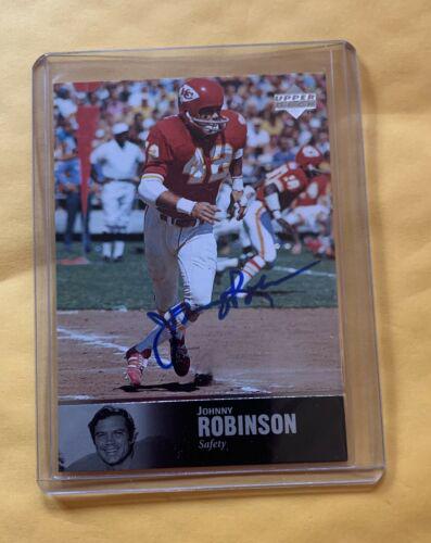 Johnny Robinson [Autograph] #AL-157