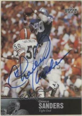 Charlie Sanders [Autograph] #AL-164