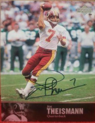 Joe Theismann [Autograph] #AL-174