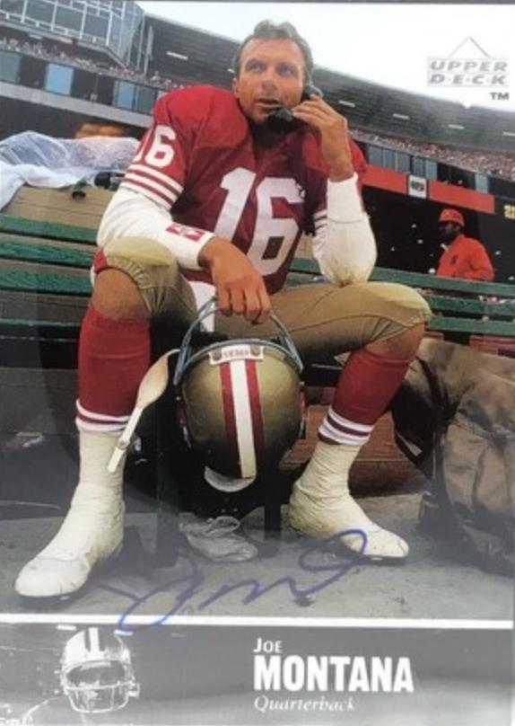 Joe Montana [Autograph] #AL-178