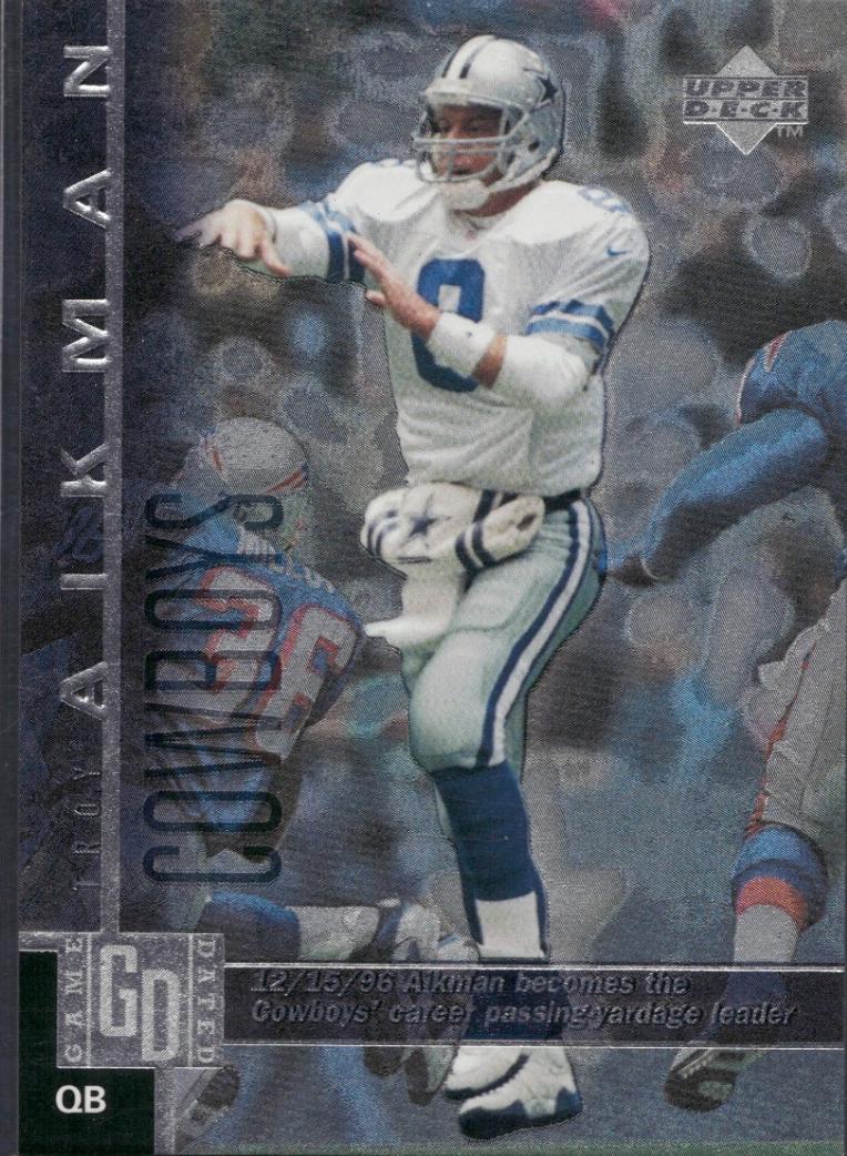 Troy Aikman [Game Dated Foil] #132