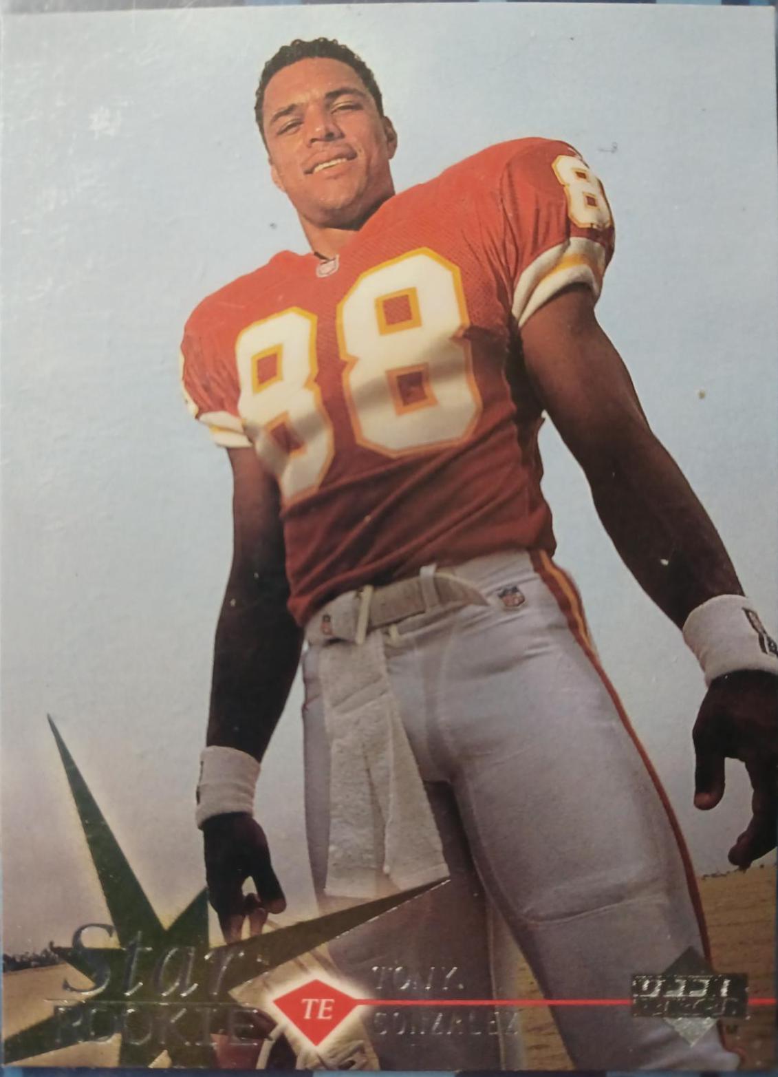 Tony Gonzalez[star rookie] #9 #9