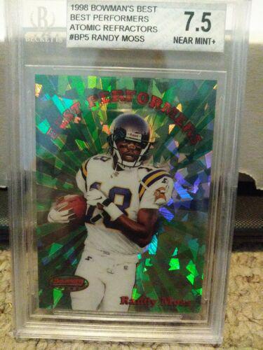 Randy Moss [Atomic Refractor] #BP5