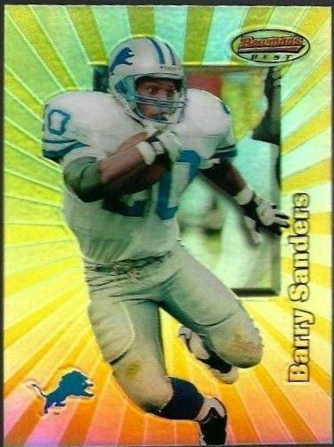 Barry Sanders [Refractor] #100